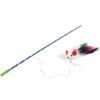 Record Stuzzicagatto Cannetta Con Topo Arcobaleno Per Gatti 46 Cm