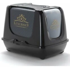 Record Bacinella Igienica Coperta Con Paletta Filtro Al Carbone E Ganci Luxurious Per Gatti: 50 X 39,5 X 37,5 H Cm -Cibi per gatti Italia 11633964 3