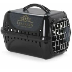 Record Trasportino Luxurious Con Porta In Metallo Per Cani E Gatti
