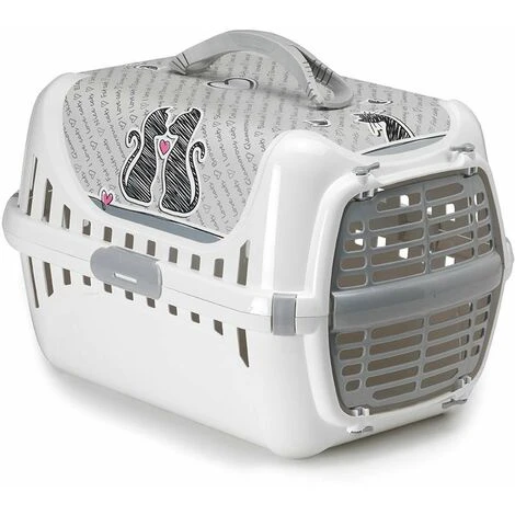 Record Trasportino Con Amore In Plastica Per Cani E Gatti 3 Record Trasportino Con Amore In Plastica Per Cani E Gatti