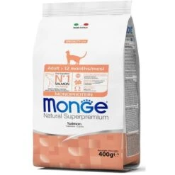 Monge Natural Superpremium Monoprotein Adult Con Salmone Per Gatto 400gr