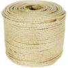 Corda Sisal 5mm Per Ricostruzione Tiragraffi 20mt 100% Naturale STI