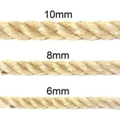 Corda Sisal 5mm Per Ricostruzione Tiragraffi 20mt 100% Naturale STI 10 Corda Sisal 5mm Per Ricostruzione Tiragraffi 20mt 100% Naturale STI -Cibi per gatti Italia 15028136 4
