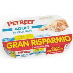 Petreet Natura Le Vellutate Pollo Multipack 6x70 Gr
