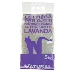 Natural Code Gatto, Lettiera Bentonite Alla Lavanda 5 Kg