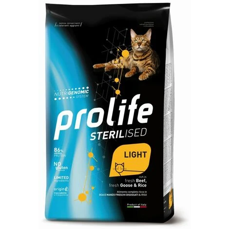 Gatto - Sterilised Light Oca & Riso Prolife - Size 400 Gr 3 Gatto - Sterilised Light Oca & Riso Prolife - Size 400 Gr