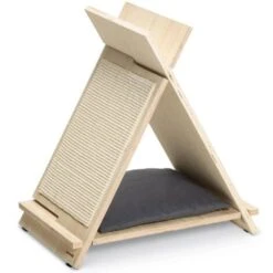 Mobile Con Tiragraffi Per Gatti Rinty 55x35x60 Cm In Legno Beeztees