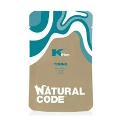 Natural Code Per Gatti Kitten Al Tonno Da 70 Gr