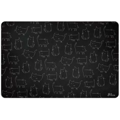 Ferribiella Tappetino Sottociotola In Polipropilene Con Stampa Effetto Lavagna Per Gatti 3 Ferribiella Tappetino Sottociotola In Polipropilene Con Stampa Effetto Lavagna Per Gatti