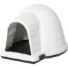PawHut Cuccia Da Esterno Per Cani Di Taglia Piccola A Forma Di Igloo Con Porta -Cibi per gatti Italia 28384739 1