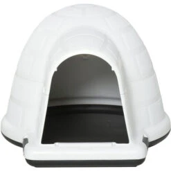 PawHut Cuccia Da Esterno Per Cani Di Taglia Piccola A Forma Di Igloo Con Porta -Cibi per gatti Italia 28384739 4