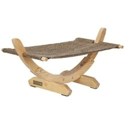 Kerbl Amaca Siesta 2.0 Con Cornice In Legno, 61 X 37 X 29 Cm, Marrone