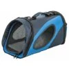 Iris Ohyama Borsa / Trasportino Pieghevole Per Animali Domestici, 2 Aperture Con Cerniera, Tracolla E Tracolla, Ben Ventilata Per Cane E Gatto - Fold Fabric Pet Carry DCC008 S, Blu Navy -Cibi per gatti Italia 29693708 1