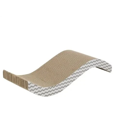 Tiragraffi In Cartone Per Gatti 51x20cm Curvo Unghie Gatto Colore Grigio Gatti 3 Tiragraffi In Cartone Per Gatti 51x20cm Curvo Unghie Gatto Colore Grigio Gatti