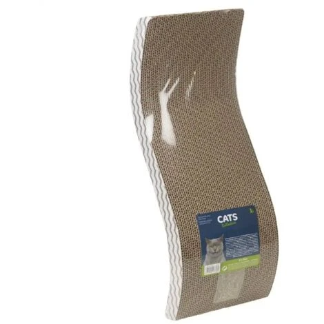 Tiragraffi In Cartone Per Gatti 51x20cm Curvo Unghie Gatto Colore Grigio Gatti 4 Tiragraffi In Cartone Per Gatti 51x20cm Curvo Unghie Gatto Colore Grigio Gatti - immagine 2