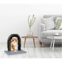 Arco Massaggiatore Per Gatti Con Base Tiragraffi Spazzola Elimina Peli Gioco 8 Arco Massaggiatore Per Gatti Con Base Tiragraffi Spazzola Elimina Peli Gioco -Cibi per gatti Italia 30415634 3