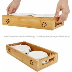 Ciotola Per Gatti In Ceramica, Ciotola Per Gatti In Bambù Ciotola Gatti Anti Glutton Ciotola Doppia Per Gatti Ciotola Per Gatti 10 Ciotola Per Gatti In Ceramica, Ciotola Per Gatti In Bambù Ciotola Gatti Anti Glutton Ciotola Doppia Per Gatti Ciotola Per Gatti -Cibi per gatti Italia 30853430 4