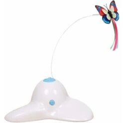 Gioco Interattivo Per Gatti Da Interno Con Farfalla Che Può Essere Ruotata Di 360 °