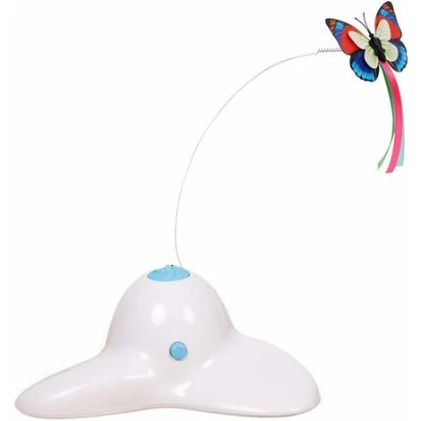 Gioco Interattivo Per Gatti Da Interno Con Farfalla Che Può Essere Ruotata Di 360 ° 3 Gioco Interattivo Per Gatti Da Interno Con Farfalla Che Può Essere Ruotata Di 360 °