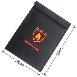 Borsa Per Documenti Ignifuga 15 X 11 Pollici Borsa Ignifuga Rivestita In Silicone Antipruriginosa Conservazione Sicura Ignifuga Per Denaro, Documenti, Gioielli E Passaporto -Cibi per gatti Italia 34540896 5