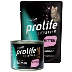 Gatto - Kitten Salmone 85 Gr Prolife