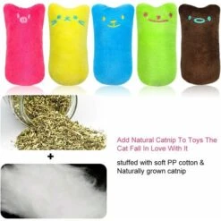 SOEKAVIA Peluche Catnip, Catnip Mastica E Pulisci Denti Giocattolo Per Gatti, Adatto Per Giocattoli Per Gatti Da Interni 10 SOEKAVIA Peluche Catnip, Catnip Mastica E Pulisci Denti Giocattolo Per Gatti, Adatto Per Giocattoli Per Gatti Da Interni -Cibi per gatti Italia 36004299 4