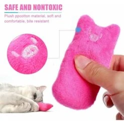 SOEKAVIA Catnip Peluche Giocattolo Per Gatti Catnip ， Articoli Per Animali Domestici, Prodotti Per La Masticazione Del Gatto E Detergente Per I Denti ， Giocattoli Naturali Per Gatti Per Tutti I Gatti -Cibi per gatti Italia 36004300 3