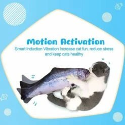 SOEKAVIA Giocattoli Per Pesci Con Erba Gatta, Giocattoli Elettronici Per Gatti Con Erba Gatta Giocattoli Interattivi A Forma Di Pesce Di Peluche Di Simulazione Giocattoli Da Masticare Ricaricabili USB 10 SOEKAVIA Giocattoli Per Pesci Con Erba Gatta, Giocattoli Elettronici Per Gatti Con Erba Gatta Giocattoli Interattivi A Forma Di Pesce Di Peluche Di Simulazione Giocattoli Da Masticare Ricaricabili USB -Cibi per gatti Italia 36004653 4