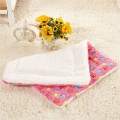 SOEKAVIA Coperte Per Cani Cuscini Per Gatti Soffici Tappetino Lavabile Piccolo Medio Grande (M, Rosa) -Cibi per gatti Italia 36034450 3