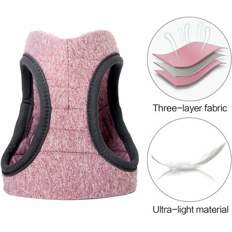 Pettorina E Guinzaglio Per Gatti Ultraleggeri Giacca Da Passeggio Per Gatti Da Corsa Morbida E Confortevole, A Prova Di Perdite, Adatta Per Cuccioli Di Coniglio (rosa, S) 3 Pettorina E Guinzaglio Per Gatti Ultraleggeri Giacca Da Passeggio Per Gatti Da Corsa Morbida E Confortevole, A Prova Di Perdite, Adatta Per Cuccioli Di Coniglio (rosa, S)