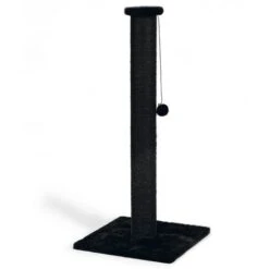 Palo Tiragraffio Per Gatti Serpa 40x40x90 Cm Nero Beeztees