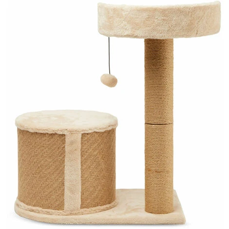 Tiragraffi Per Gatti Con Cuccia 5 Tiragraffi Per Gatti Con Cuccia - immagine 3