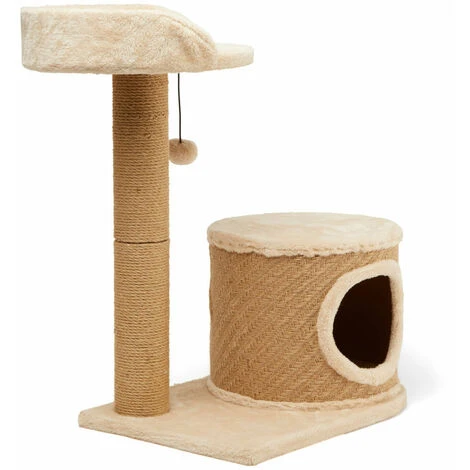 Tiragraffi Per Gatti Con Cuccia 6 Tiragraffi Per Gatti Con Cuccia - immagine 4