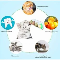 Giocattolo Della Palla Dell'erba Gatta, Giocattoli Rotanti Della Palla Dell'erba Gatta Naturale Montaggio A Parete Tratta Leccate Di Gatto578ant Giocattolo Per Dentizione Molare Con Palla Solida Della -Cibi per gatti Italia 44370434 4