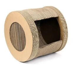 Nicchia Rotonda Per Gatti In Cartone Casetta Per Gatti Con Ingresso Tiragraffi Sistema A Incastro 9 Nicchia Rotonda Per Gatti In Cartone Casetta Per Gatti Con Ingresso Tiragraffi Sistema A Incastro -Cibi per gatti Italia 46570918 4