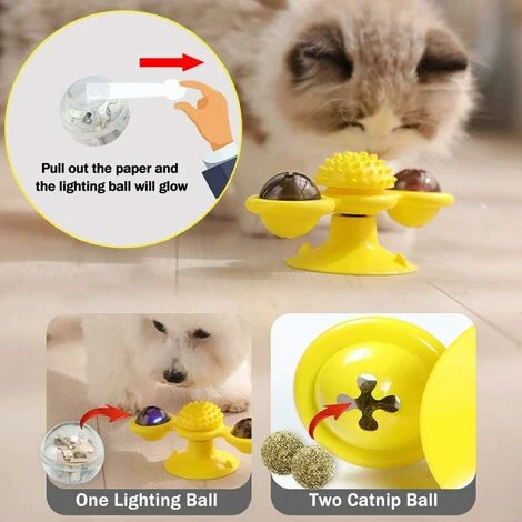 Kueatily Giocattoli Per Gatti, Giocattolo A Vortice, Giradischi Per Giradischi Per Gatti Giocattolo Per Gatti Giocattolo Per Gatti Scratching Solletico Gioco Pazzo 5 Kueatily Giocattoli Per Gatti, Giocattolo A Vortice, Giradischi Per Giradischi Per Gatti Giocattolo Per Gatti Giocattolo Per Gatti Scratching Solletico Gioco Pazzo - immagine 3