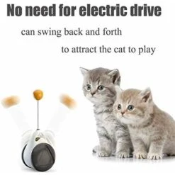 Kueatily Giocattolo Interattivo Per Gatti - Altalena Bilanciata - Sfera Rotante A 360 Gradi - Con Erba Gatta - Stimola L'istinto Di Caccia Attraente - Giocattolo Di Addestramento Del Gatto 10 Kueatily Giocattolo Interattivo Per Gatti - Altalena Bilanciata - Sfera Rotante A 360 Gradi - Con Erba Gatta - Stimola L'istinto Di Caccia Attraente - Giocattolo Di Addestramento Del Gatto -Cibi per gatti Italia 47437990 4