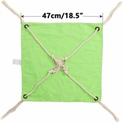 Kueatily Amaca Per Gatti Traspirante, Letto Sospeso Per Gatti Durevole Amaca Per Gatti Sospesa In Cotone E Lino Con Amaca Per Gatti/Gattino/Coniglio Fino A 7 Kg -Cibi per gatti Italia 47438136 5