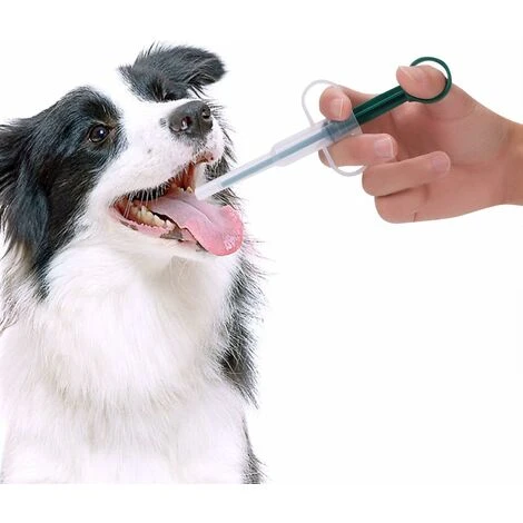 Kueatily Dispenser Per Pillole Per Animali Domestici, Alimentatore Per Farmaci Strumento Per L'erogazione Di Pillole Per Animali Domestici Siringa Per Pillole Con Punta Morbida (3 Pezzi) 4 Kueatily Dispenser Per Pillole Per Animali Domestici, Alimentatore Per Farmaci Strumento Per L'erogazione Di Pillole Per Animali Domestici Siringa Per Pillole Con Punta Morbida (3 Pezzi) - immagine 2