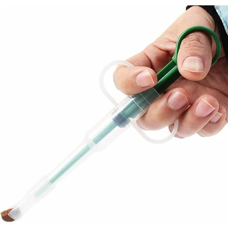 Kueatily Dispenser Per Pillole Per Animali Domestici, Alimentatore Per Farmaci Strumento Per L'erogazione Di Pillole Per Animali Domestici Siringa Per Pillole Con Punta Morbida (3 Pezzi) 6 Kueatily Dispenser Per Pillole Per Animali Domestici, Alimentatore Per Farmaci Strumento Per L'erogazione Di Pillole Per Animali Domestici Siringa Per Pillole Con Punta Morbida (3 Pezzi) - immagine 4