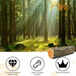 GOPLUS Cassetta Per Gatti, Cuccia Per Animali Domestici Da Giardino, Cuccia Per Gatto In Legno Da Giardino, Bianco/Marrone, 51x48x46 Cm (Marrone) -Cibi per gatti Italia 48456565 4