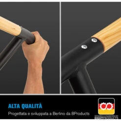 Capital Sports THE GENERALIST - Barra Per Trazioni, Acciaio Verniciato A Polvere, Legno, 38 Mm 9 Capital Sports THE GENERALIST - Barra Per Trazioni, Acciaio Verniciato A Polvere, Legno, 38 Mm -Cibi per gatti Italia 49388291 3