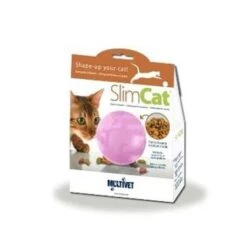 PETSAFE ALIMENTATORE A SFERA SLIMCAT PETSAFE, GIOCO INTERATTIVO PER IL TUO GATTO, DA RIEMPIRE CON CIBO O SNACK