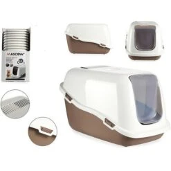 Lettiera Per Gatti Plastica (39,5 X 35,7 X 57,5 Cm)