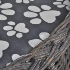 Casetta/Lettino/Albero Tiragraffi In Salice Con Cuscino 11 Casetta/Lettino/Albero Tiragraffi In Salice Con Cuscino -Cibi per gatti Italia 51086891 5