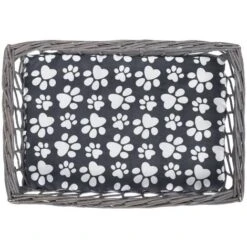 Casetta/Lettino/Albero Tiragraffi In Salice E Cuscino Quadrato -Cibi per gatti Italia 51103207 4