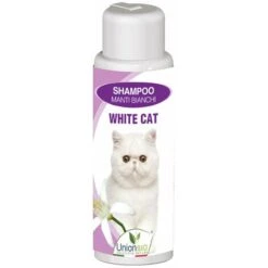 WHITE CAT Shampoo Per Manti Bianchi Per Gatti 250 Ml