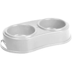 Record Ciotola Tonda Doppia In Plastica Per Gatti E Cani -Cibi per gatti Italia 51804624 3