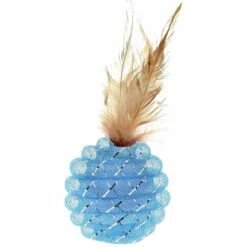 Ferribiella Stuzzigatto In Peluche E Catnip Per Gatti  - Azzurro -Cibi per gatti Italia 51820396 4