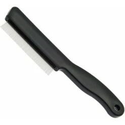 Ferribiella Pettine Per Pulci Con Manico In Plastica Per Cani E Gatti